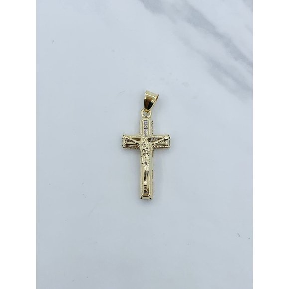 ❤️ 10k Real gold pendant cross